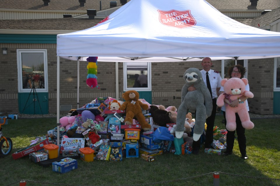 Salvation Army Toy Run Les and Almeta