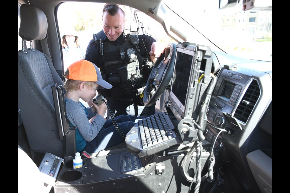 Sights and scenes from the Touch a Truck event on Saturday at the Moose Jaw Events Centre.
