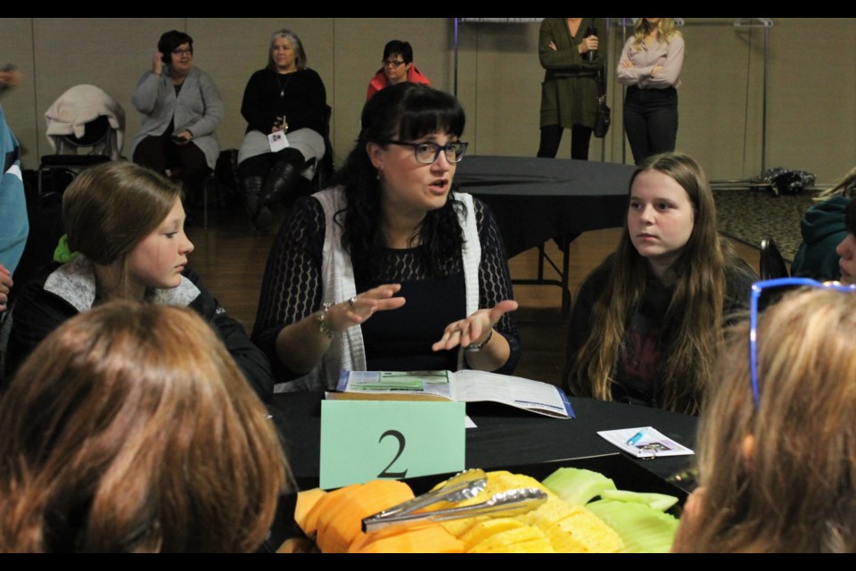 Staff from Transition House also hosted a few tables, talking about topics like body confidence in a world of selfies, and support systems within your community.