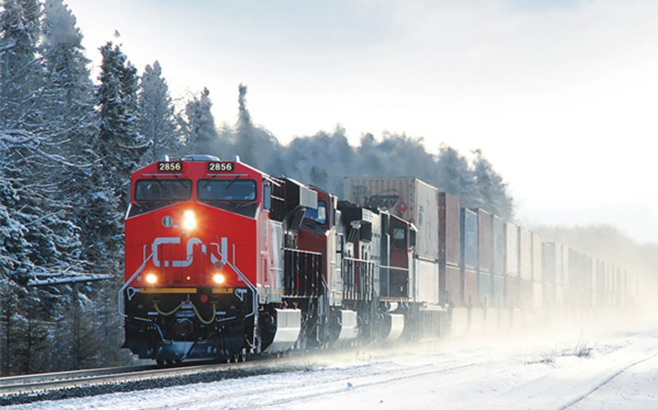 CN Rail engine