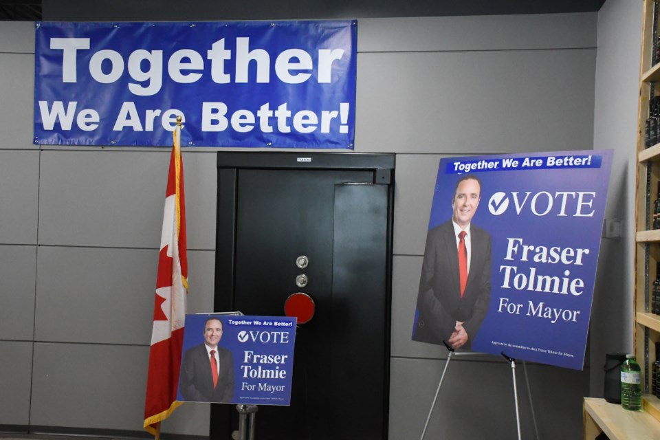 Incumbent mayor Fraser Tolmie has launched his re-election campaign and plans to seek a second term as mayor of Moose Jaw. Photo by Jason G. Antonio 