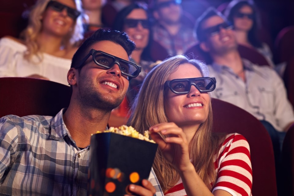 couple watching 3D movie shutterstock