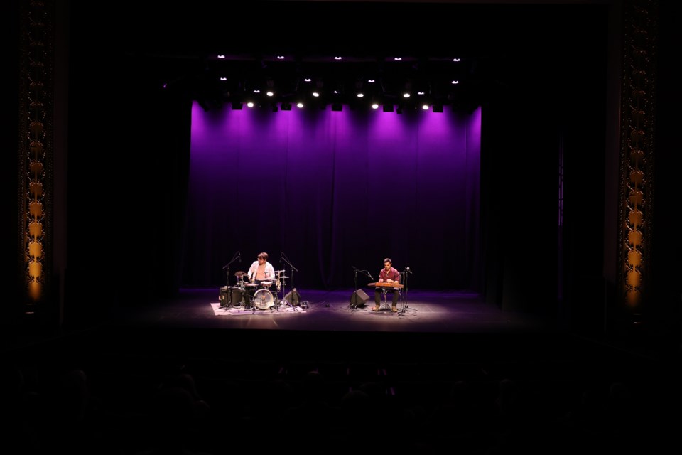 Daniel Stadnicki and Farhad Khosravi performing in Mae Wilson Theatre