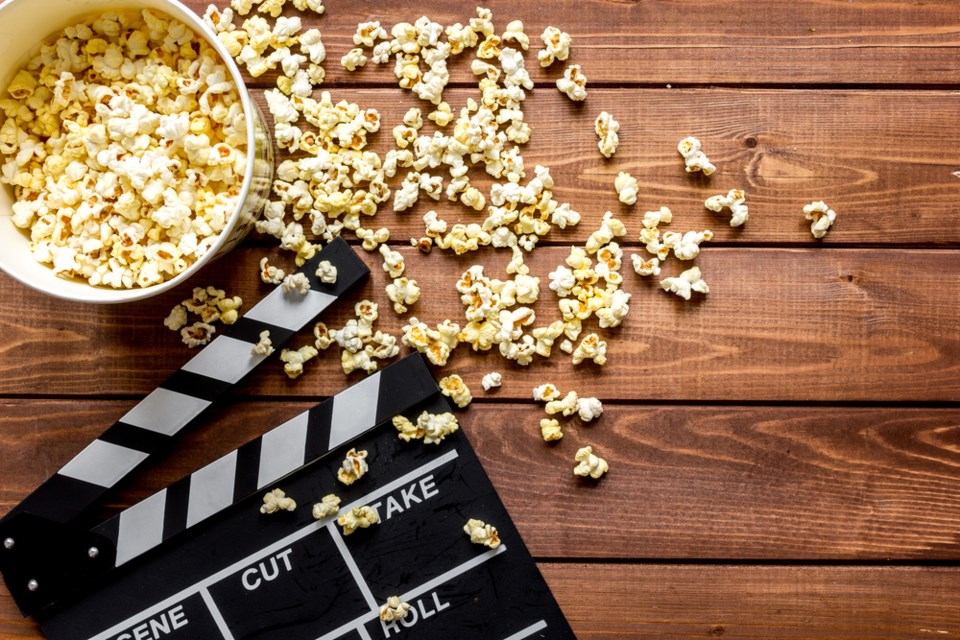 film and popcorn shutterstock