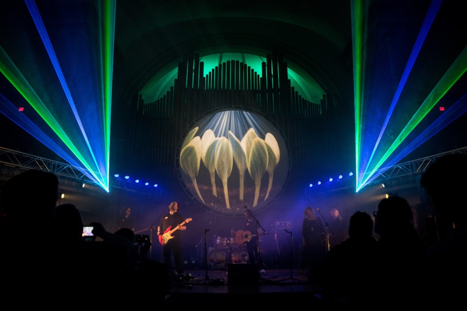 Pink Floyd tribute band, PIGS, will perform at the Mae Wilson Theatre on Feb. 27. Submitted photograph