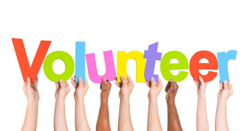 volunteering concept stock image