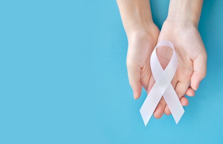 white ribbon getty images