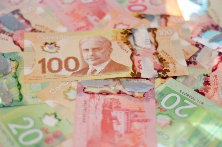 Canadian money Getty Images