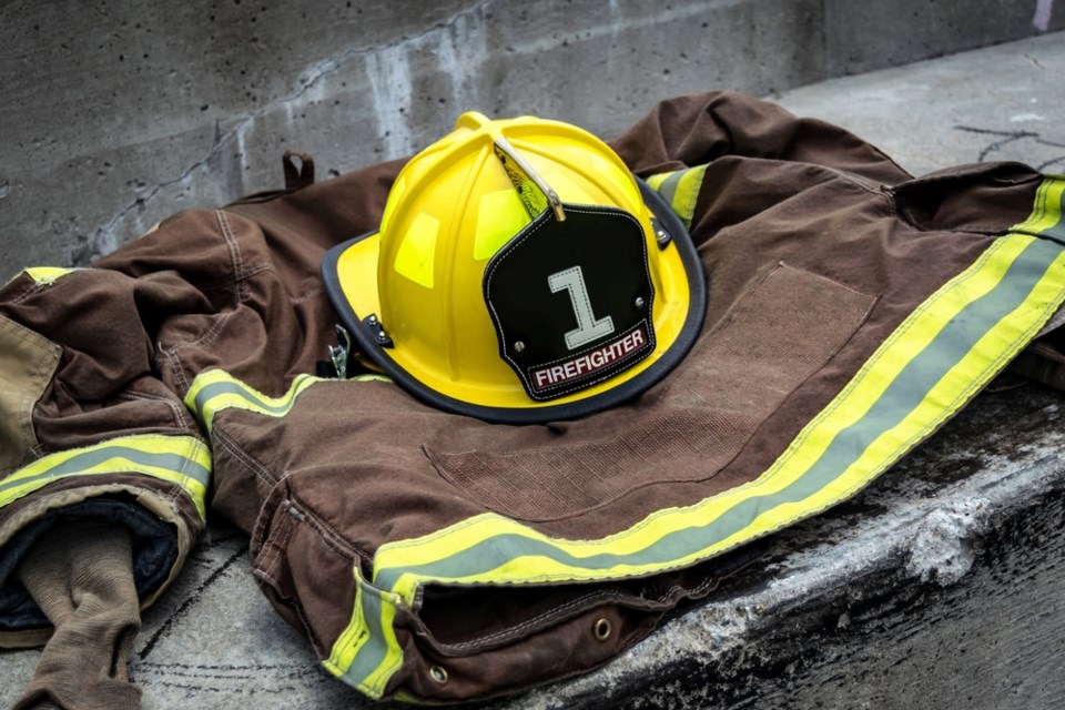 firefighter gear shutterstock