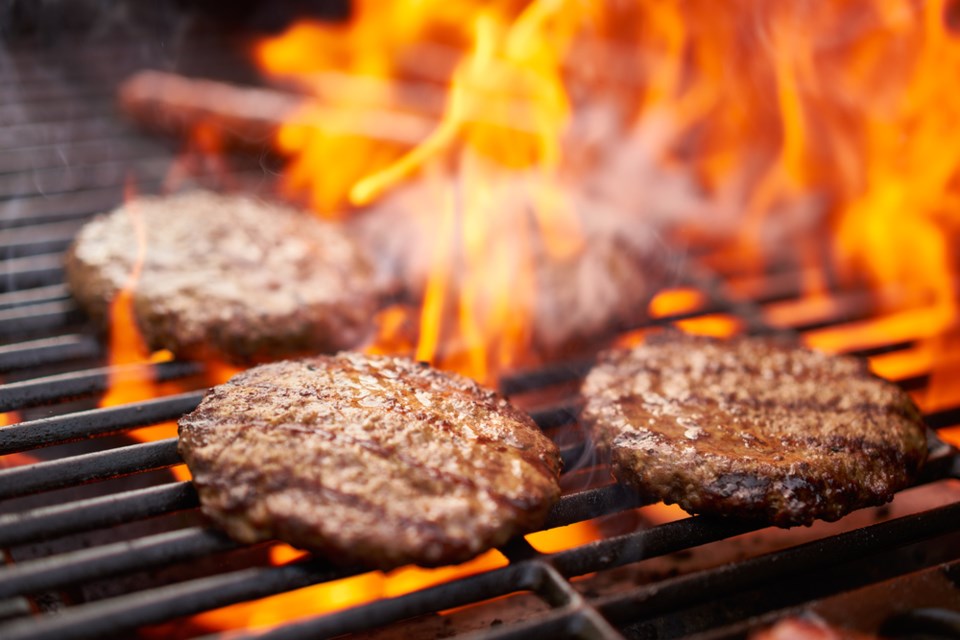 bbq burgers and hot dogs shutterstock