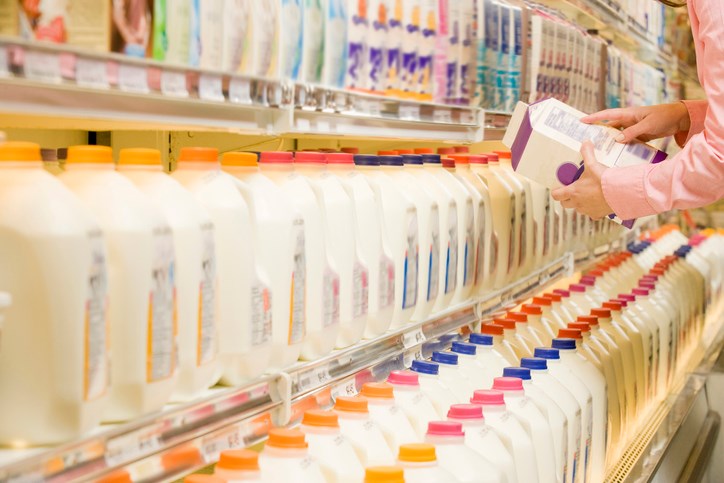 dairy section grocery store getty images