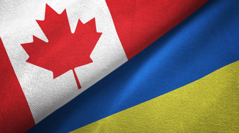 Canadian and Ukrainian flags together (Oleksii Liskonih-iStock-Getty Images)