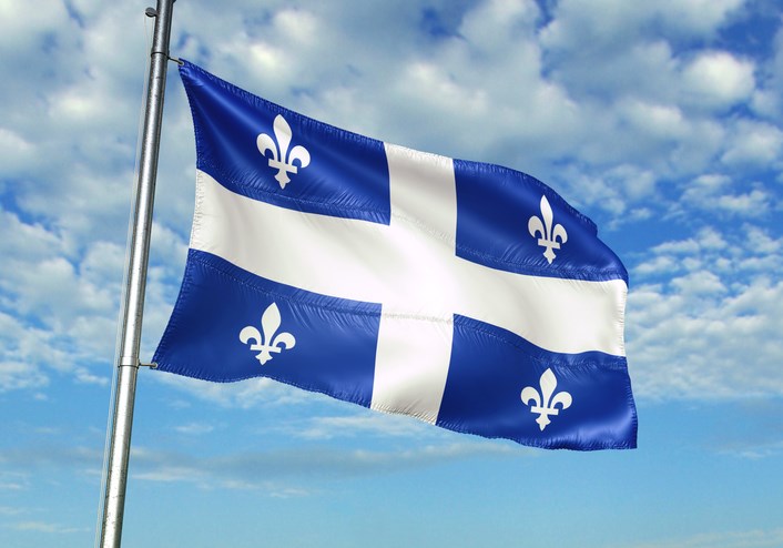 flag of quebec getty images