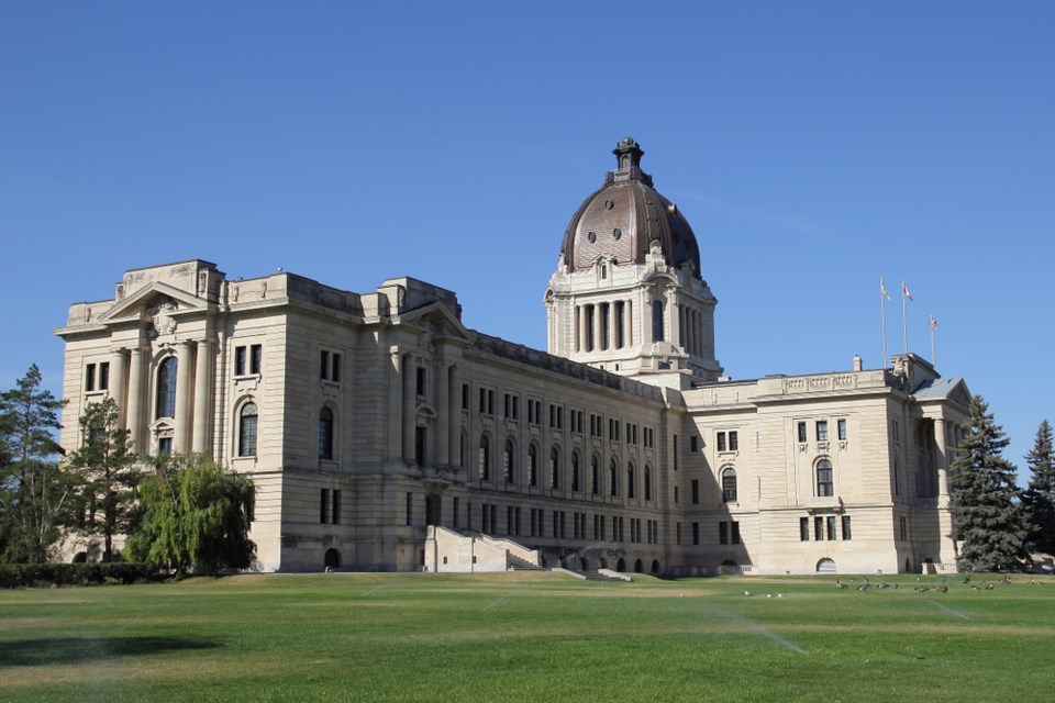 sask legislature full view