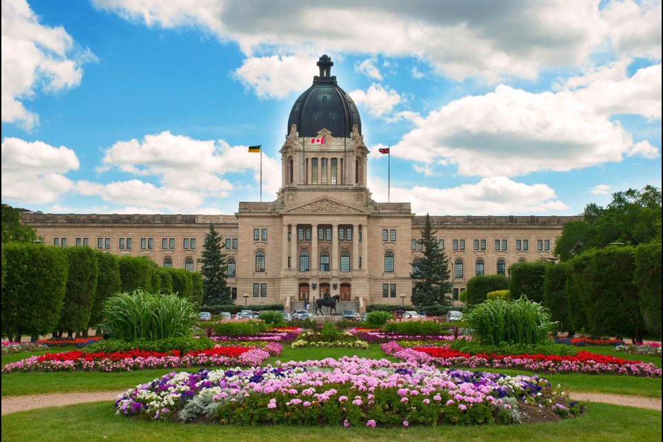 The Legislative Assembly of Saskatchewan. (Getty Images)
