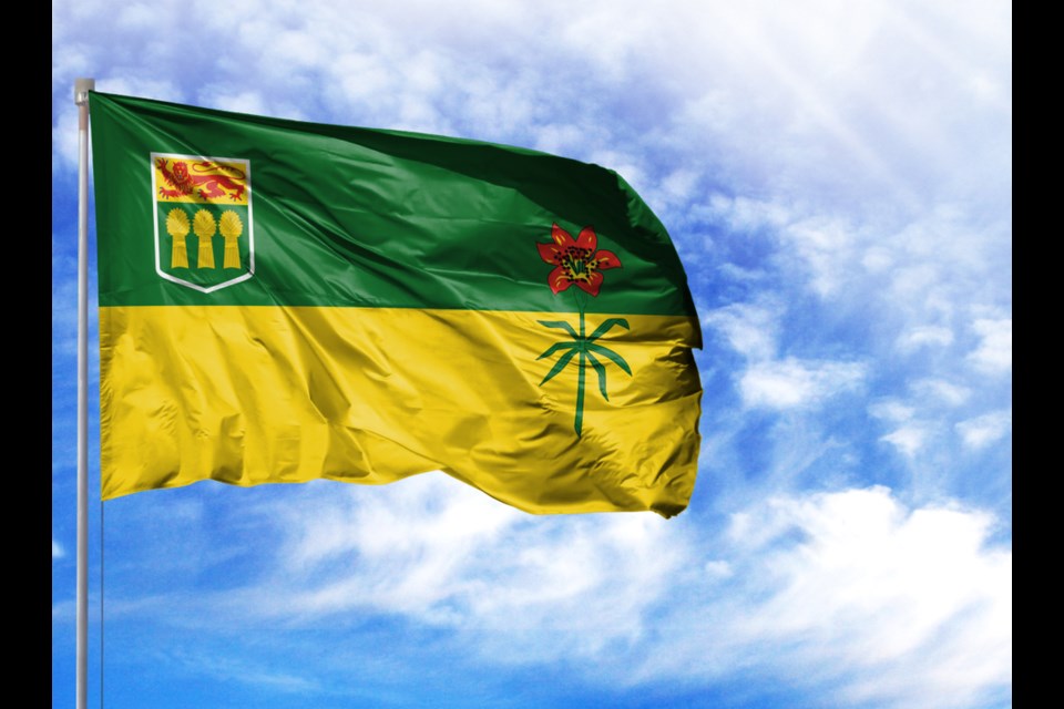 Saskatchewan flag (Shutterstock)