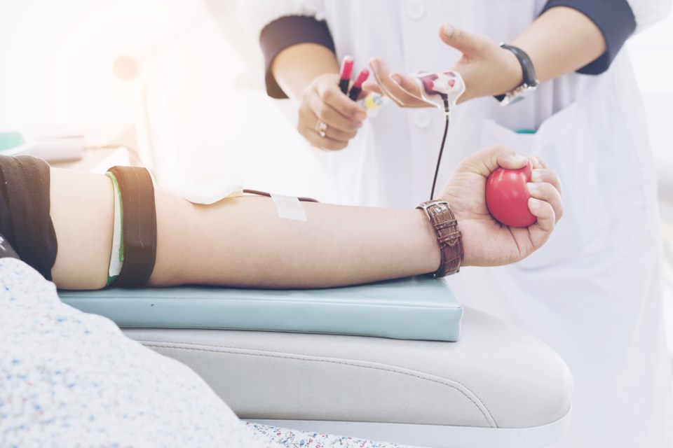 blood donation shutterstock