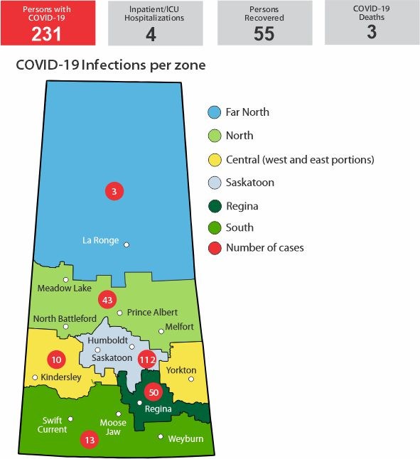 COVID-19 Daily Map April 4 2020