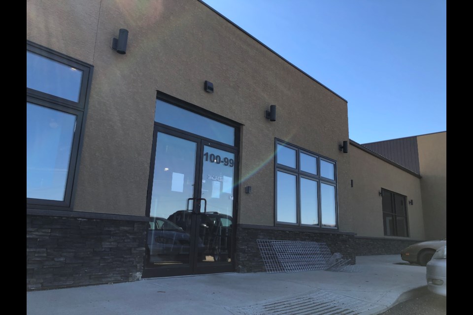Alliance Health is the new tenant at 100-99 Diefenbaker Drive, which used to house Dirk's Fitness. Photo by Jason G. Antonio 