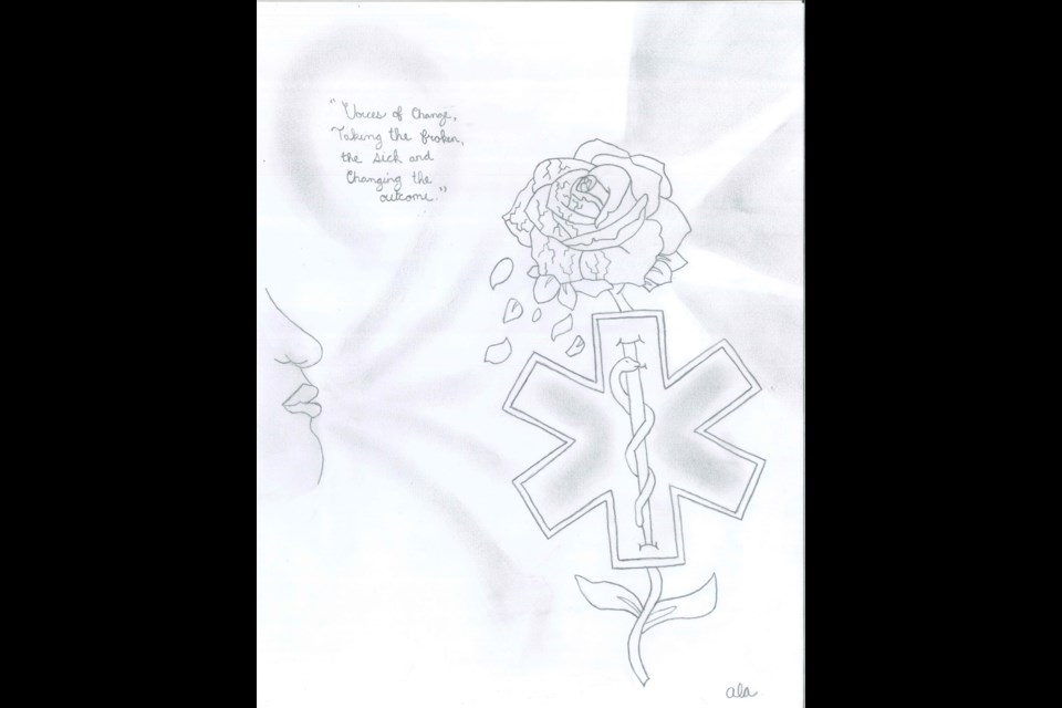  “Rose, Star of Life” by Aimée Astick. (supplied)