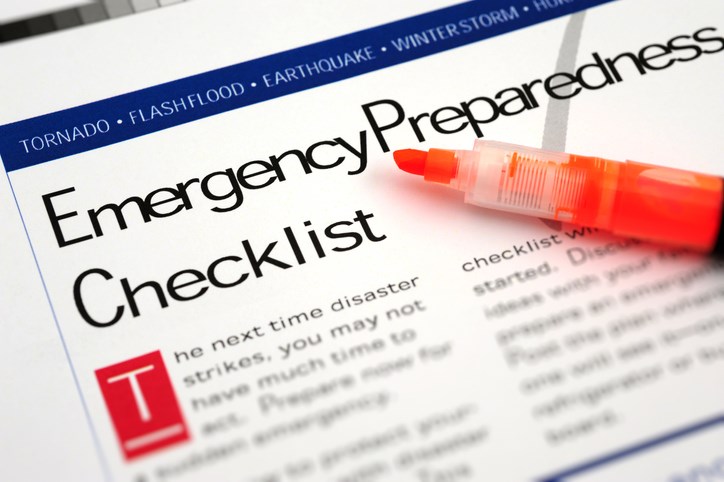emergency checklist getty images