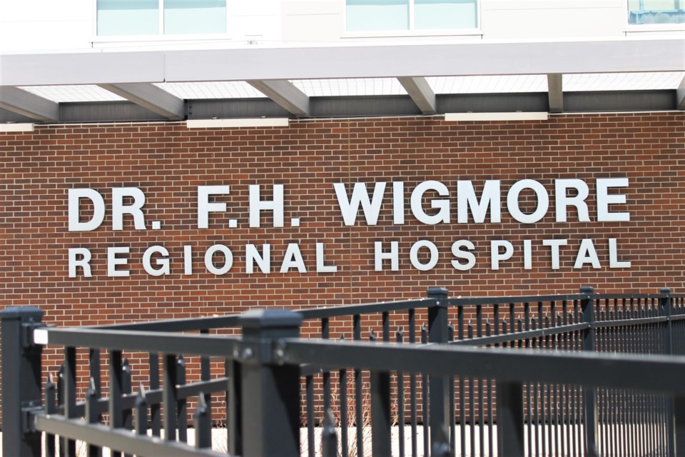 Dr. F.H. Wigmore Regional Hospital. (photo by Larissa Kurz)
