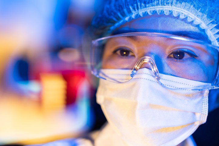 nurse with mask getty images