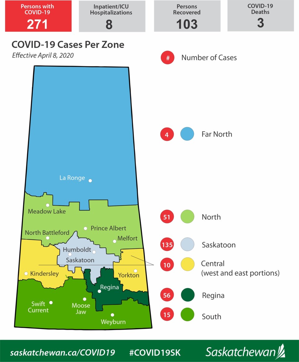 sk covid map Apr 8