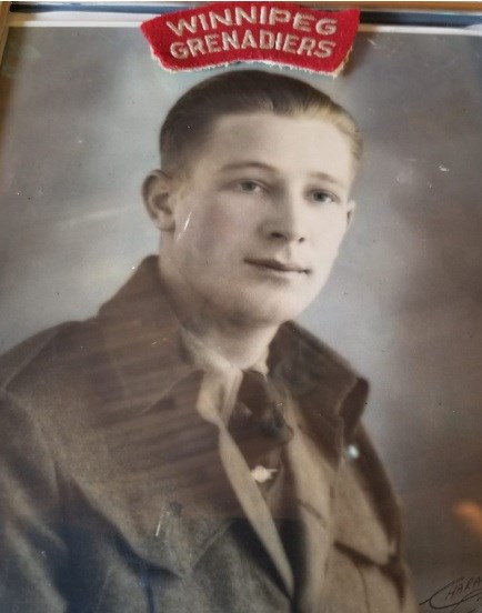 A photo of Lance-Cpl. Adam Schnell, who served with the Winnipeg Grenadiers in the Second World War. Photo courtesy Hong Kong Veterans Commemorative Association