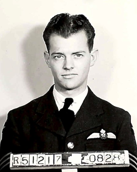 A picture of Flying Officer Vernon John (Bud) Bouchard. Photo by Veterans Affairs Canada