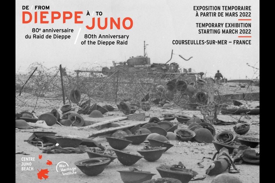 The Juno Beach Centre is now offering an exhibition  that honours the 80th anniversary of the Dieppe Raid. Photo courtesy Juno Beach Centre