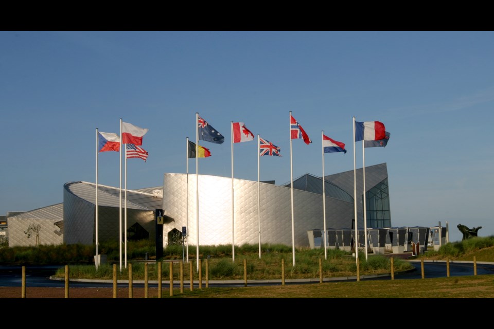 The Juno Beach Centre in Normandy, France. Photo courtesy Juno Beach Centre