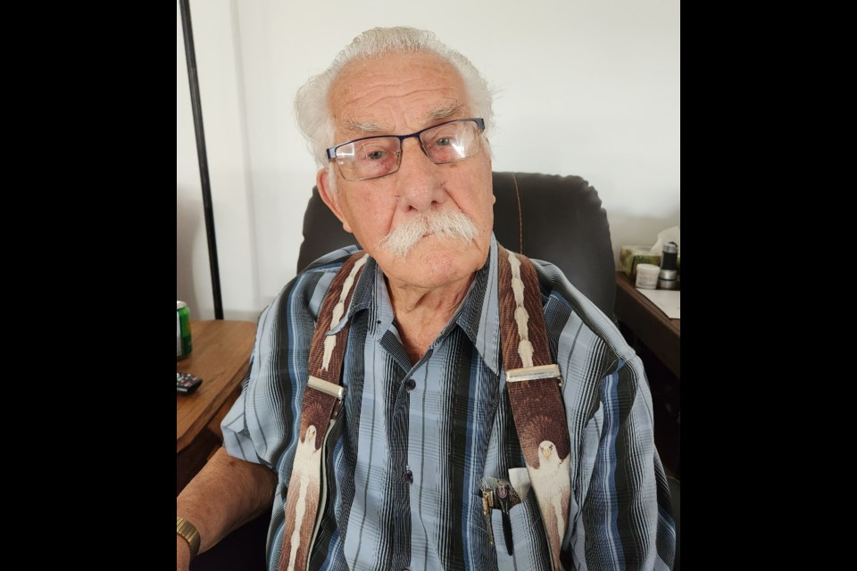 Ken Harder, 88, served as a mechanic in the Royal Canadian Air Force from 1953 to 1980. Photo submitted