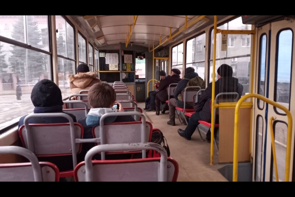 A ride on the tram (streetcar) 