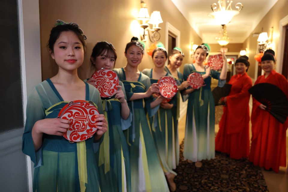 Saskatoon Chinese Dance Club came to perform Chinese traditional dances  