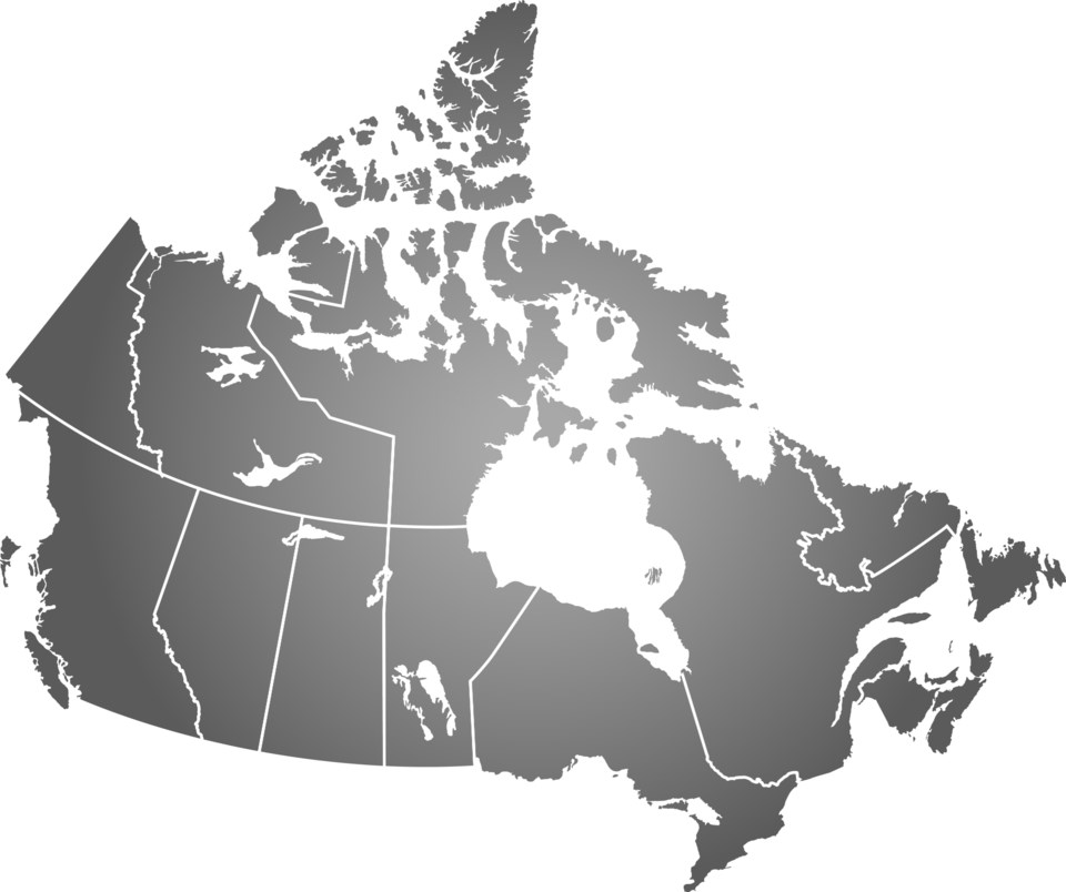 map of canada shutterstock