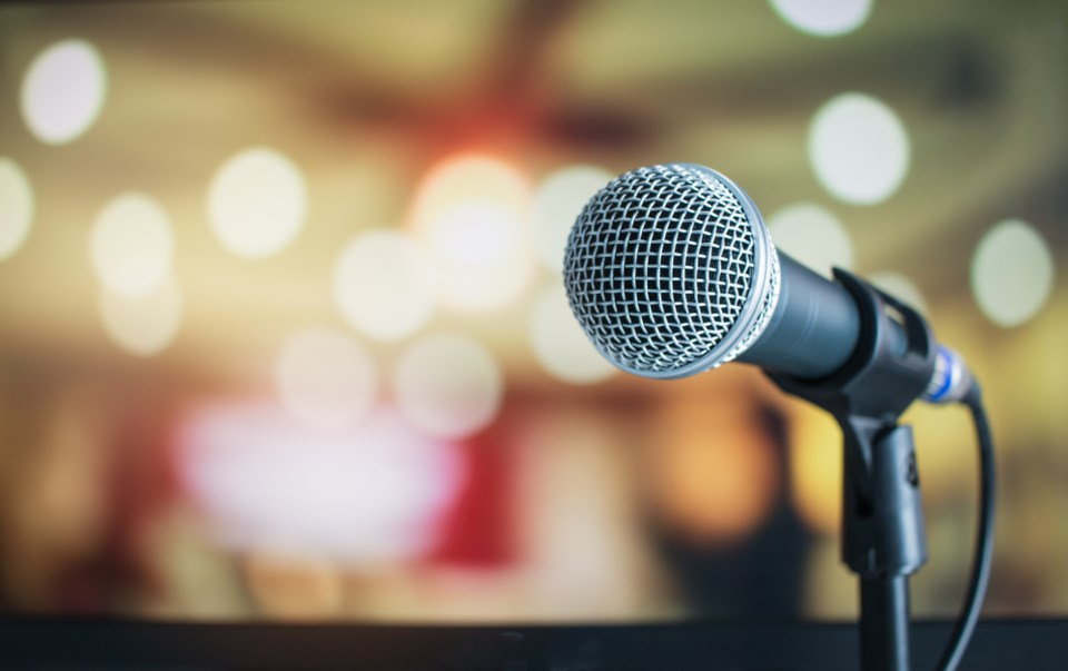 public speaking microphone shutterstock