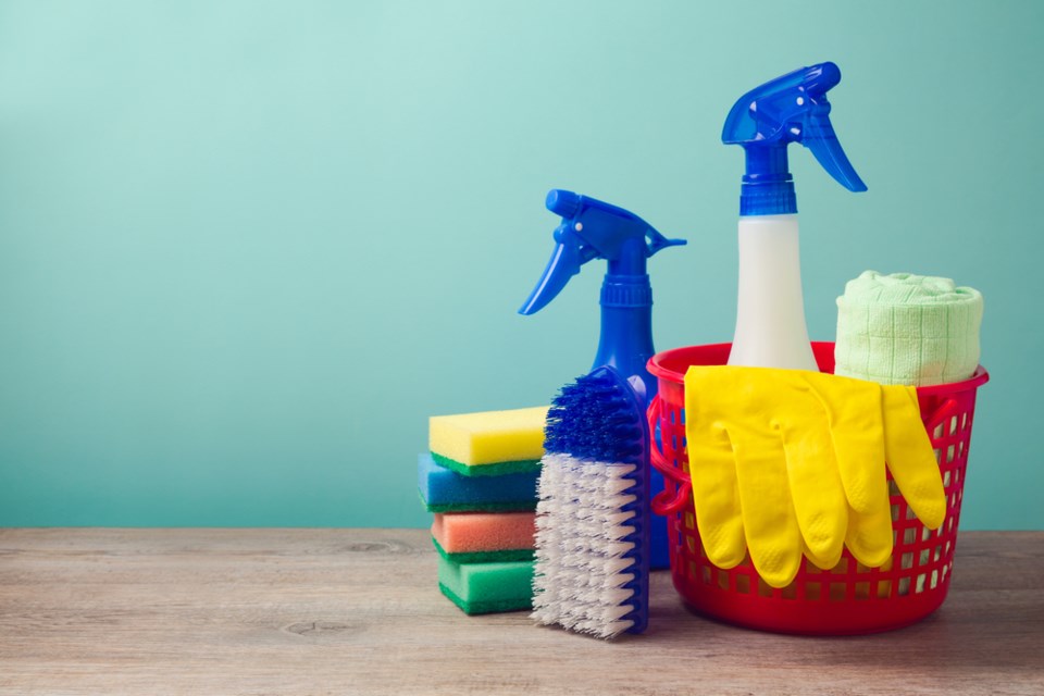 spring cleaning concept shutterstock