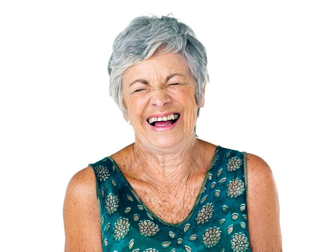 woman laughing getty images