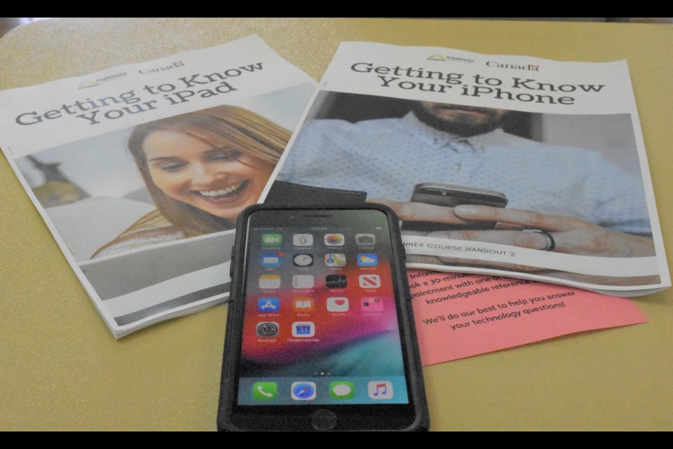 Palliser Regional Library is working with the Moose Jaw Public Library to offer courses on how to use iPhones and iPads to ensure residents have the right digital skills. Photo by Jason G. Antonio