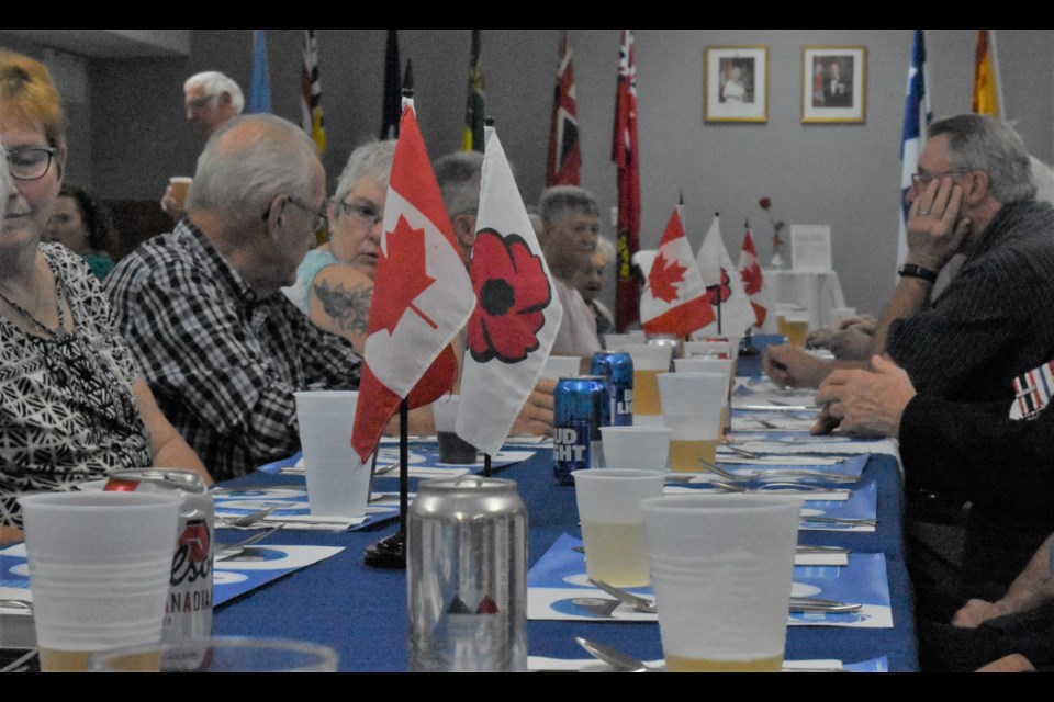 More than 70 veterans and guests attended the legion's annual luncheon on Sept. 18. Photo by Jason G. Antonio