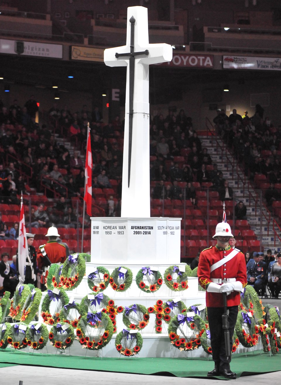 Remembrance Day cenotaph