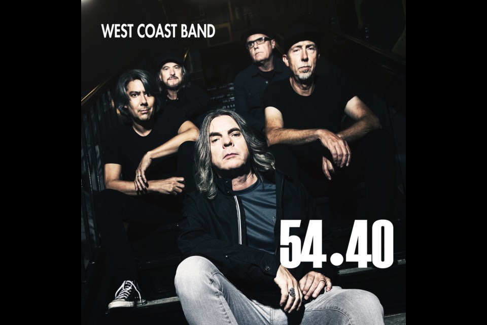 54-40's newest album, "West Coast Band." Photo submitted