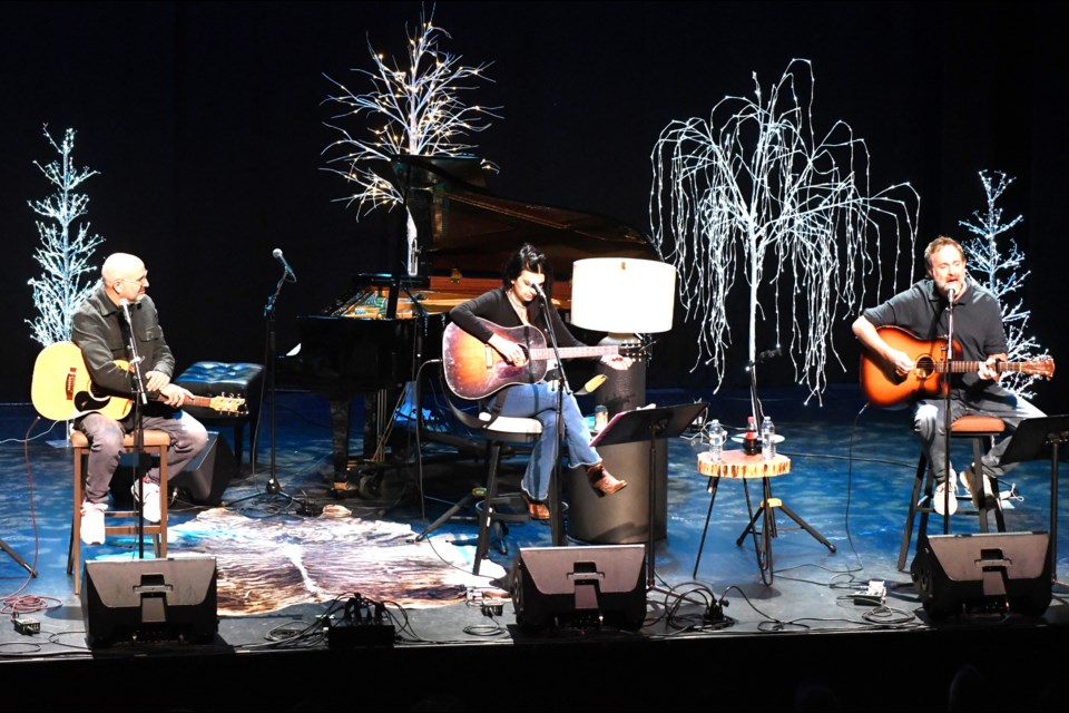A look at the set of “A Night in Nashville” at the Mae Wilson Theatre on Dec. 14.