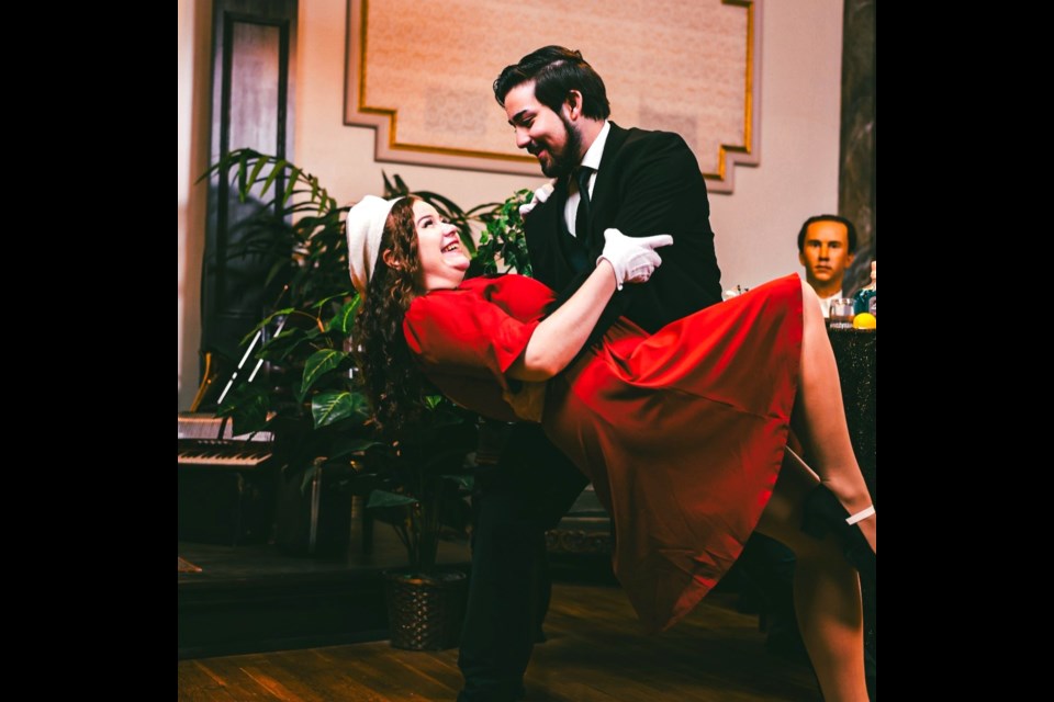 A few production stills from the upcoming performance of Guys & Dolls, set to perform at the Mae Wilson Theatre this month.