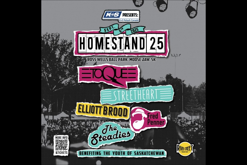 The poster for Homestand '25.
