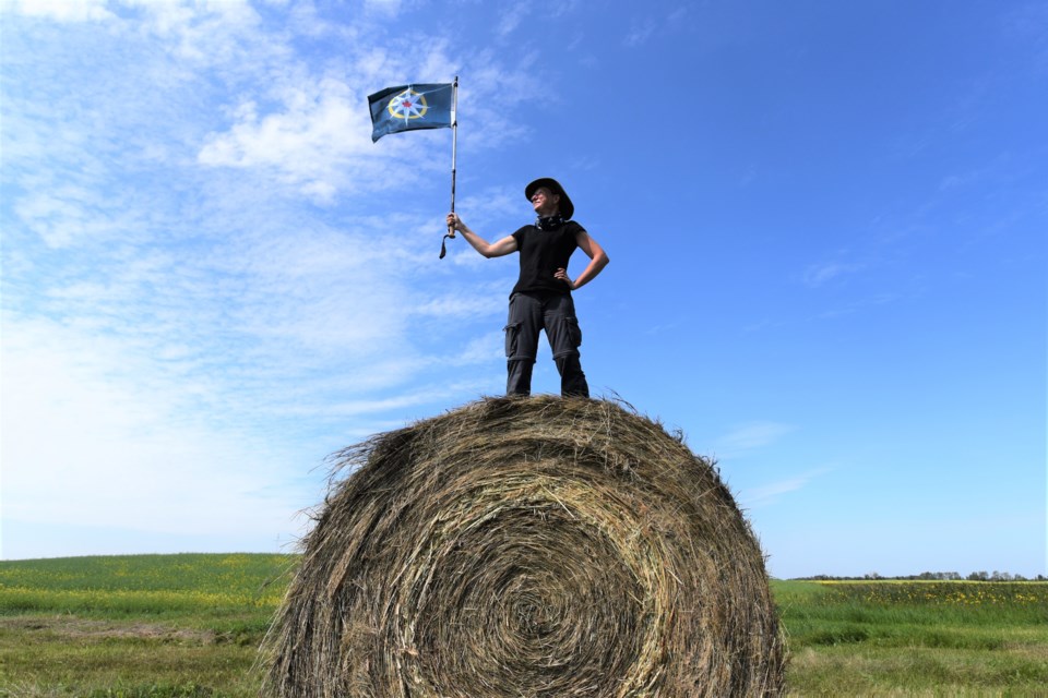 Sonya Richmond was blown away by the landscape and wildlife during the Saskatchewan leg of her cross-Canada hike, which she hopes will inspire Canadians to connect with nature.