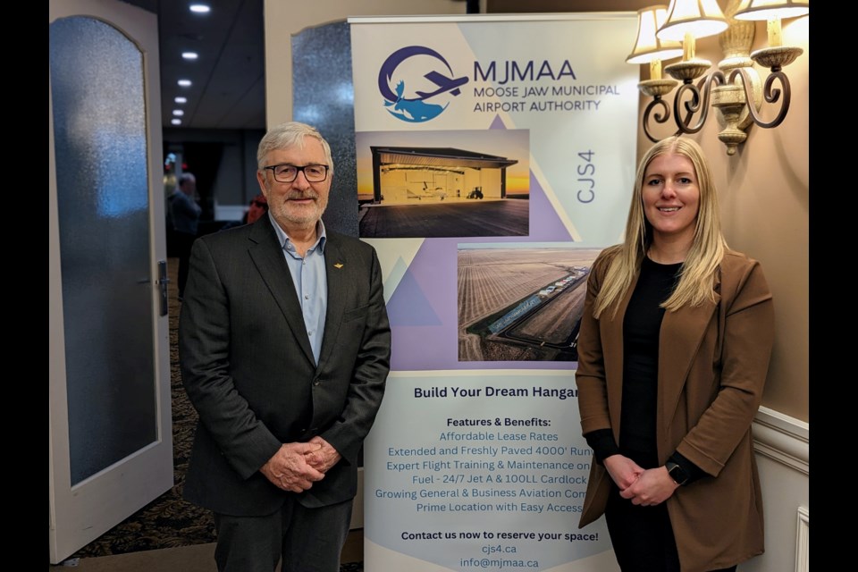 MJMAA board chair Greg Simpson and vice-chair Laura Lawrence