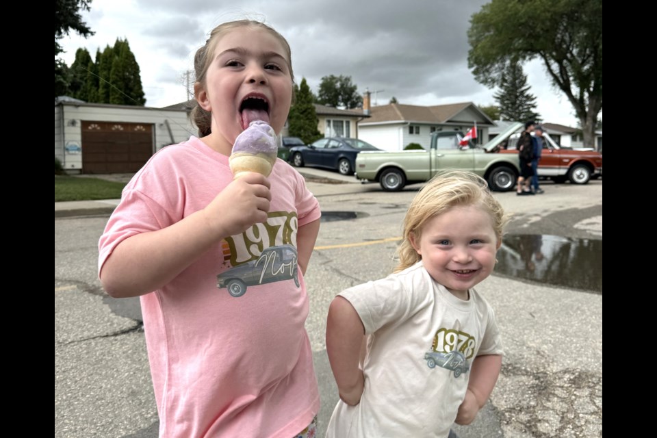 The show and shine featured a variety of food vendors, offering refreshments such as ice cream, a sign of the growing services that come with the show’s increasing popularity each year.