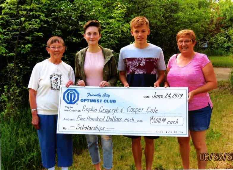 optimist scholarships 2019